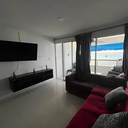 Cozy Beachfront Apt Great Views Apartamento Cartagena